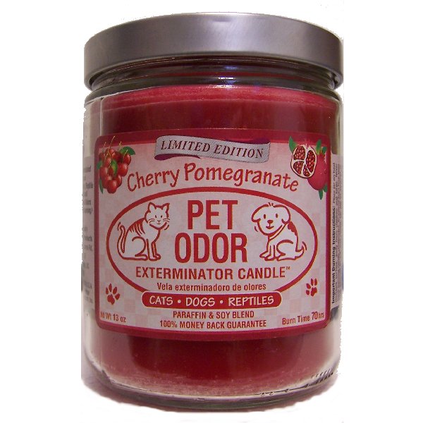 Pet Odor Exterminator 13oz Jar Candle - Cherry Pomegranate (Limited Edition)